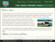 Tablet Screenshot of conservasmarzo.com